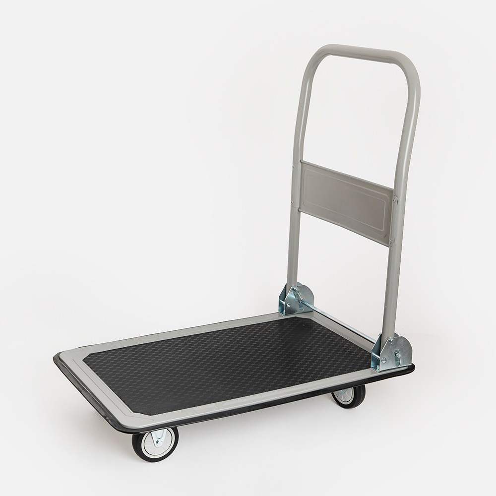 平板手推車 組合式 銀灰色 承重150kg(型號 GH0317HU-PLGRAY)