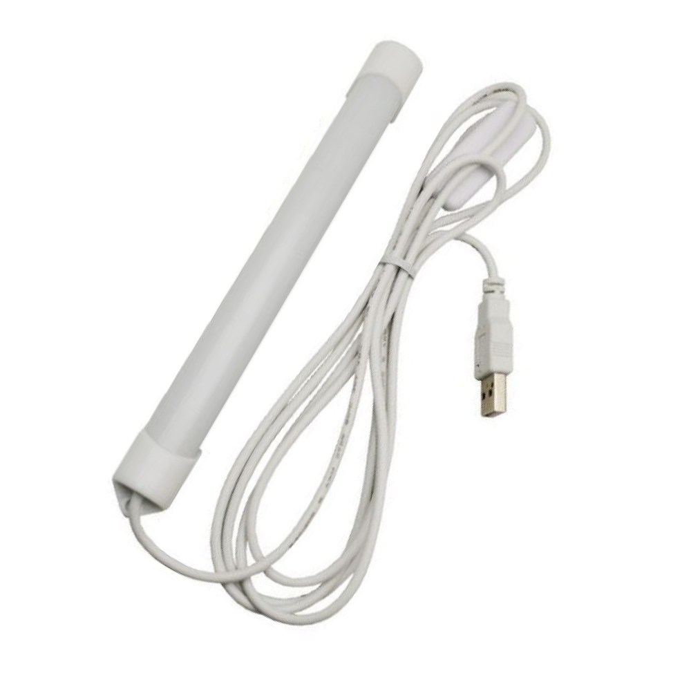 燈管式LED USB充電式 35cm工作燈 露營燈(護眼燈罩 掛勾/磁吸/膠黏)（型號 LR6118）